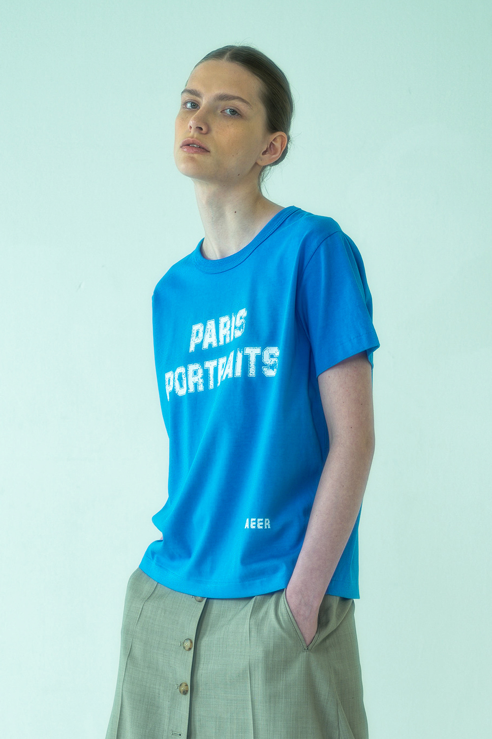 Tshirts Paris Blue